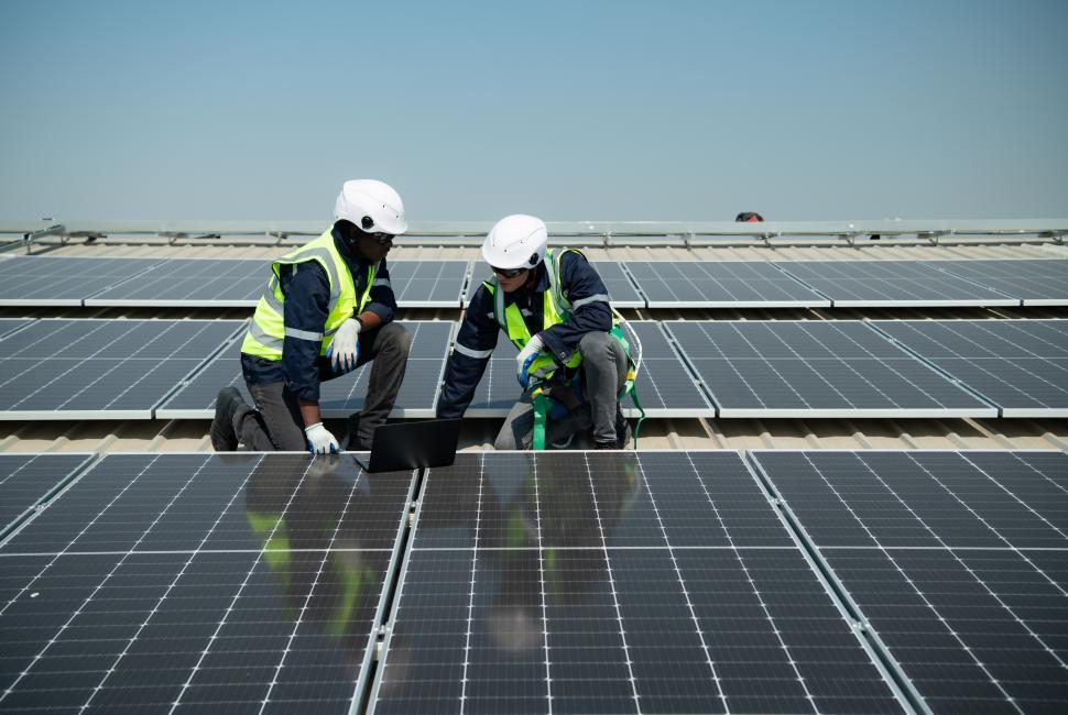Home Installation Of Rooftop Solar